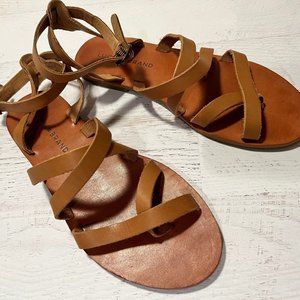 Lucky Brand leather sandals, Sz 7